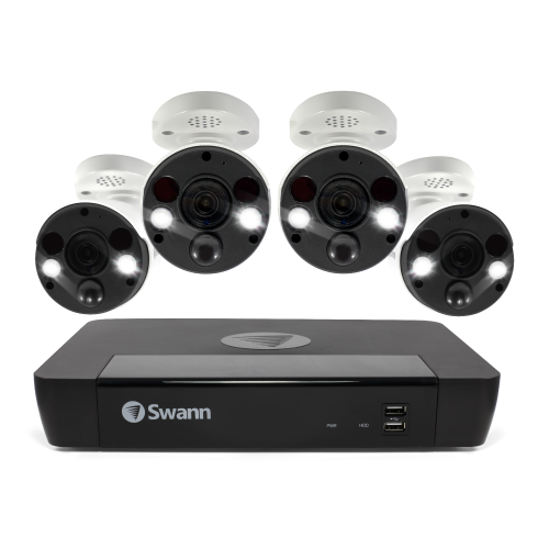 4 Camera 8 Channel 4K Ultra HD Professional NVR Security System | SWNVK-886804FB