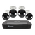 4 Camera 8 Channel 4K Ultra HD Professional NVR Security System | SWNVK-886804FB